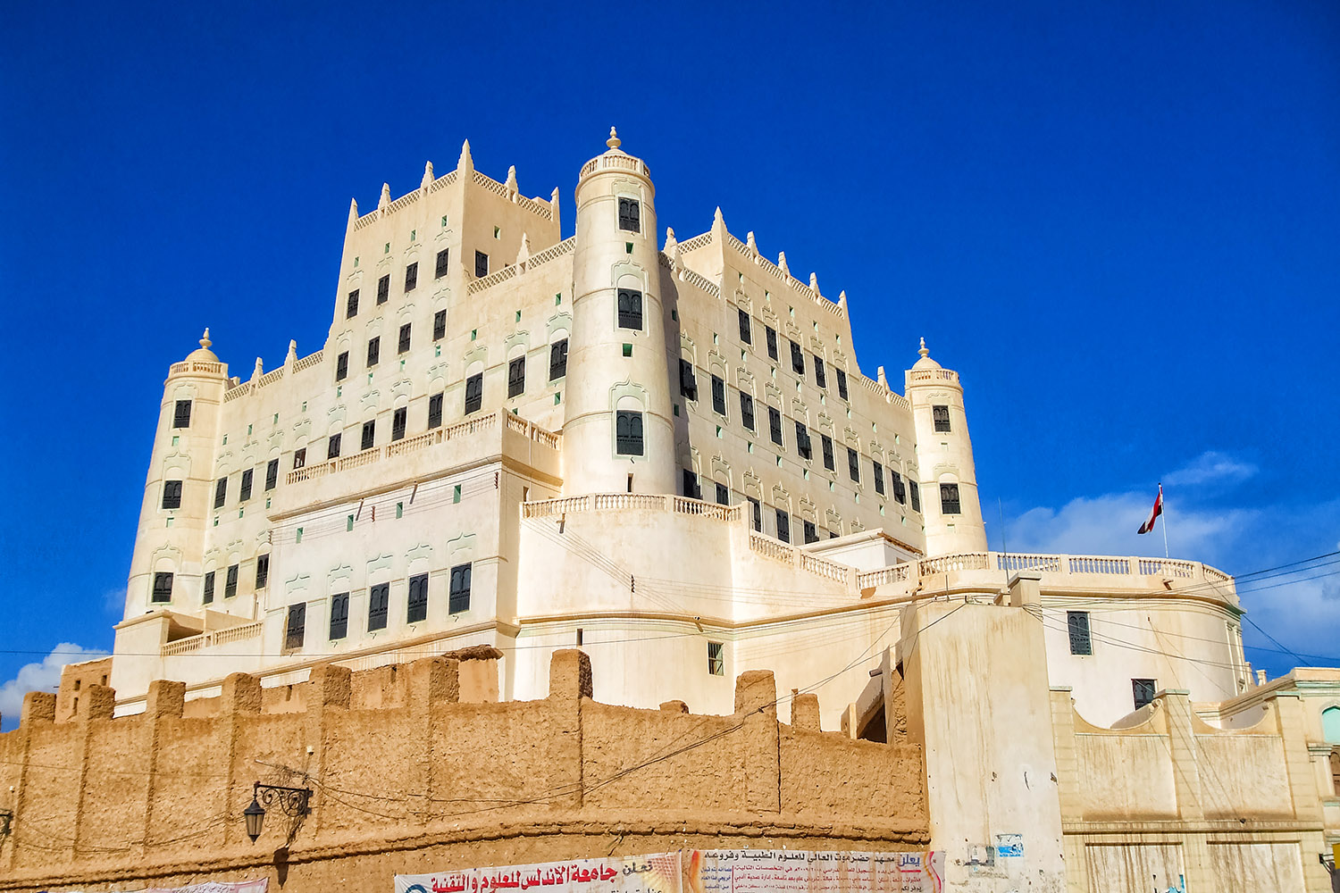 イエメン、サユーンの王宮
