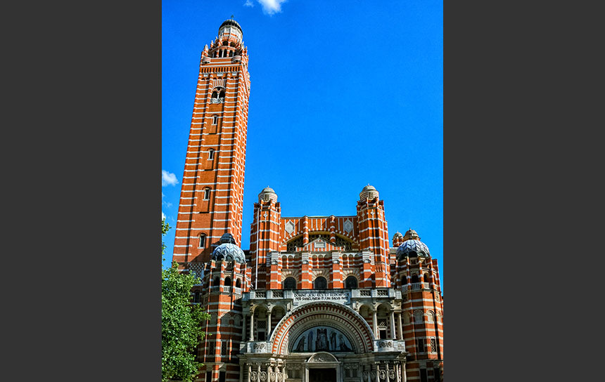 ロンドンのウエストミンスター大聖堂