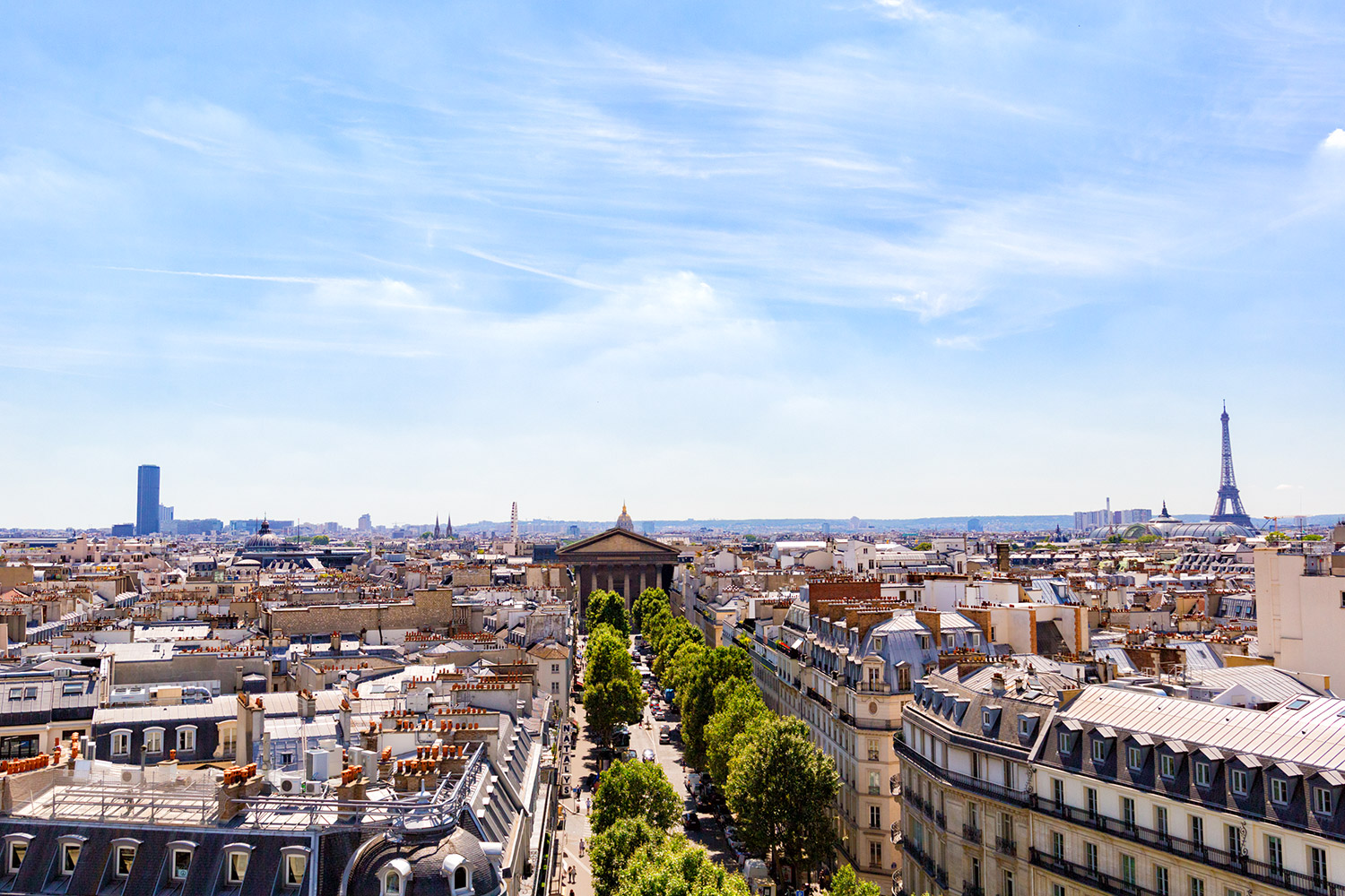 花の都パリをモンマルトルから眺めてみた