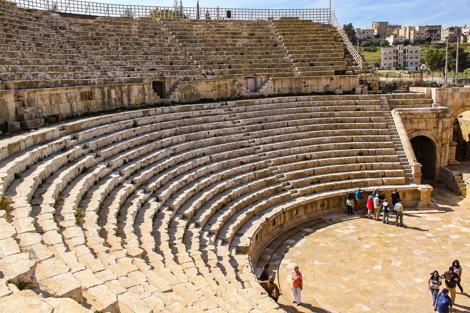 ヨルダン･ジェラシュJerash遺跡に残る南の劇場